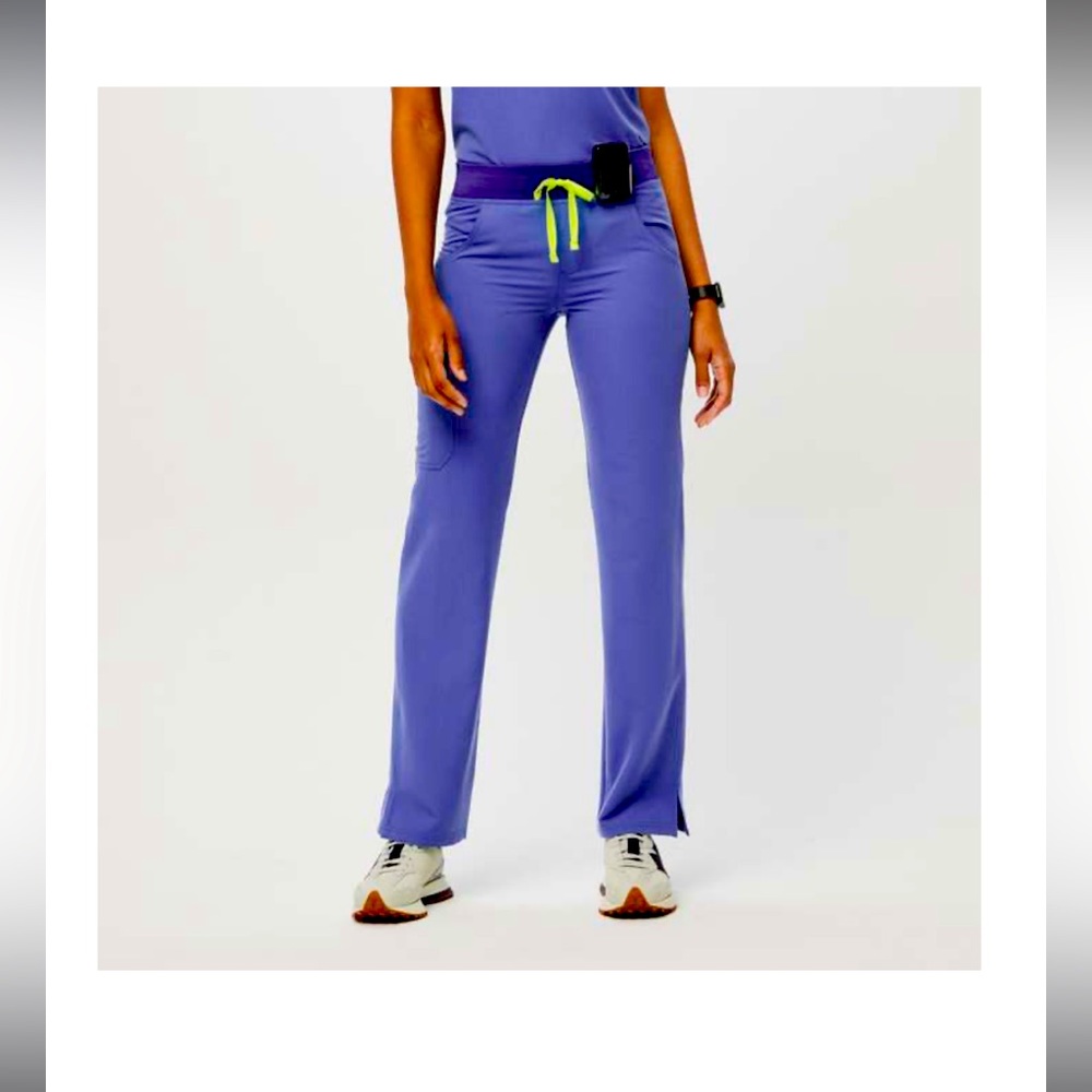 No longer available, Kade Figs Scrub Pant in Blueberry!